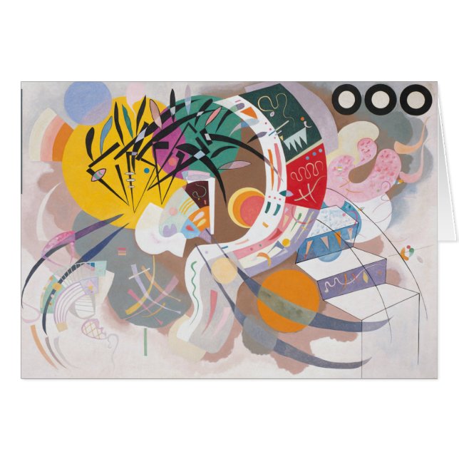 Kandinsky's Dominant Curve Abstract (Front Horizontal)