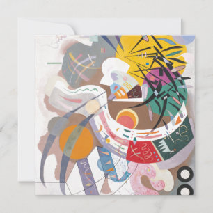 Kandinsky's Dominant Curve Abstract Art Painting