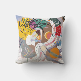 Kandinsky's Dominant Curve Abstract Art Painting Cushion