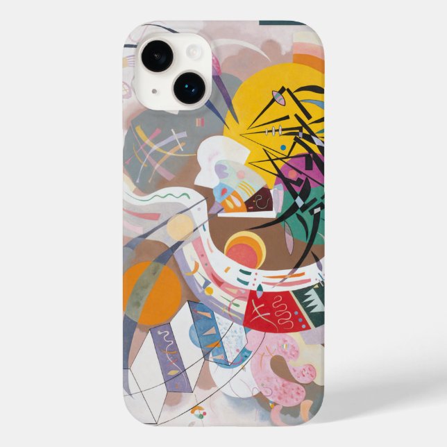 Kandinsky's Dominant Curve Abstract Case-Mate iPhone Case (Back)