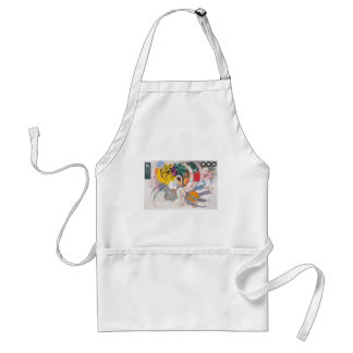 Kandinsky's Dominant Curve Abstract Standard Apron