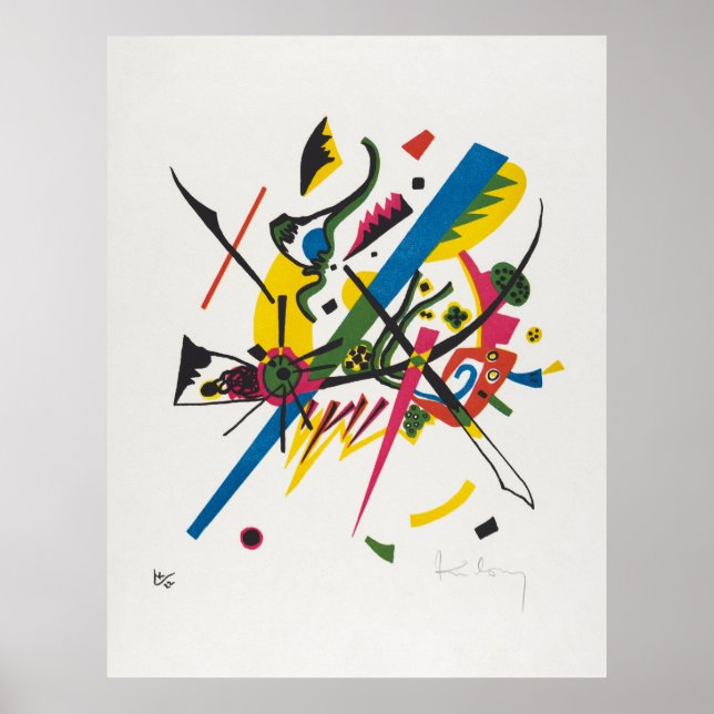 Kandinsky's Kleine Welten I Poster (Front)