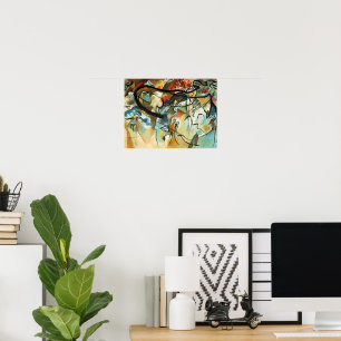 Kandinsky's painting, Composition V, Poster