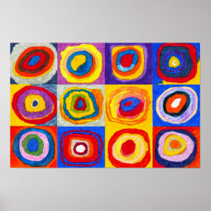 Kandisnky Circles Poster