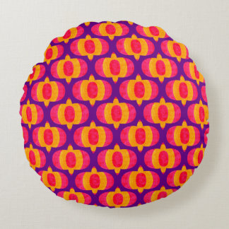 Kandy Korn -Purple-  Round Cushion