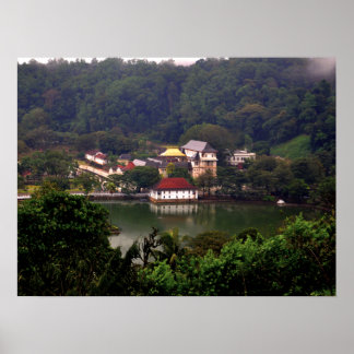 Kandy Temple, Sri Lanka Poster