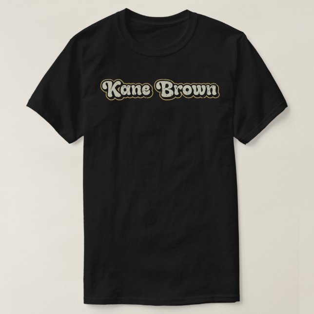 Kane Brown Vintage Text T-Shirt (Design Front)