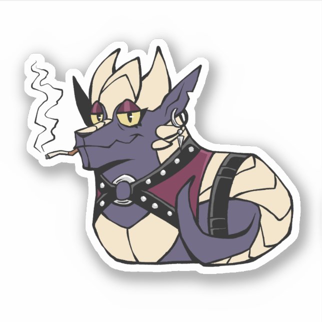 Kane Loaf - Second Contact Vinyl Sticker (Front)