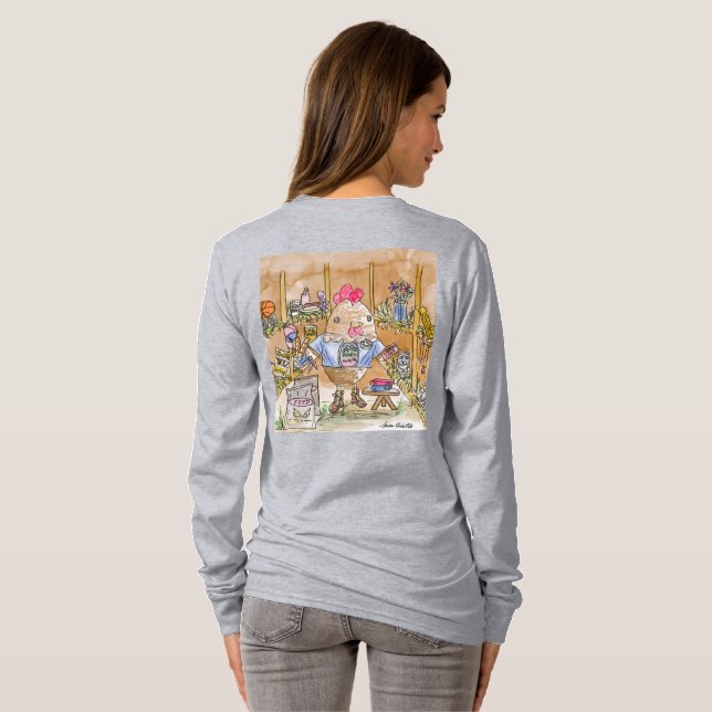Kane, PA Souvenier Long Sleeve T Shirt (Back Full)