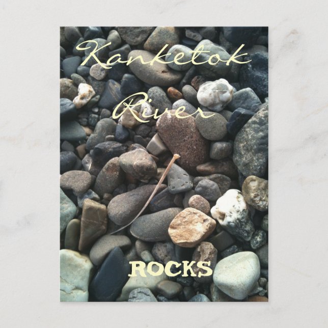 Kanektok River ROCKS! Postcard (Front)