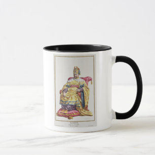 Kang Tsi (1662-1722) Manchu Emperor of China from Mug