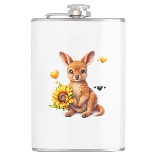 kangar purfum  hip flask (Front)