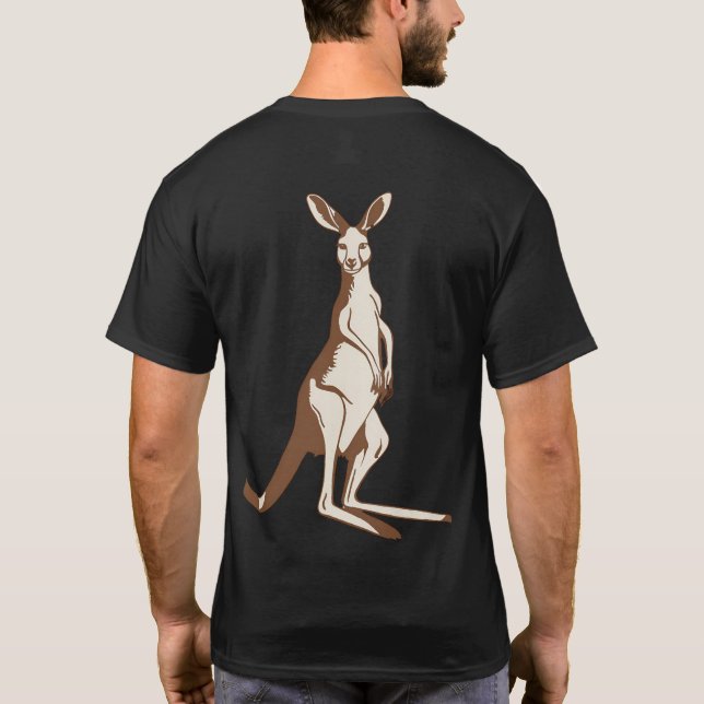 Kangaroo 2 T-Shirt (Back)