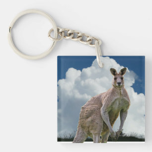 Kangaroo Acrylic Keychain