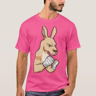 Kangaroo as Boxer at Boxing T-Shirt
