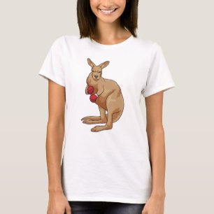 Kangaroo as Boxer with Boxing gloves T-Shirt