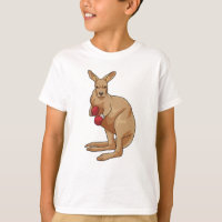 Kangaroo as Boxer with Boxing gloves