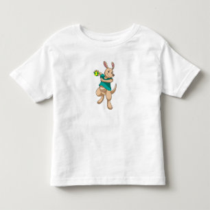 Kangaroo as Handball player with Handball Toddler T-Shirt