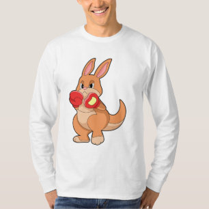 Kangaroo at Boxing with Boxing gloves T-Shirt