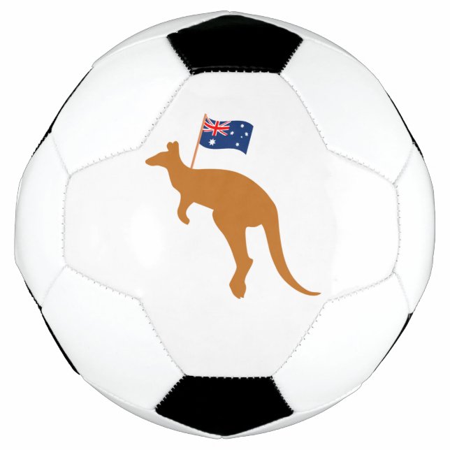 kangaroo australia flag football (Front)
