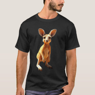 Kangaroo Australia Outback Marsupial Cute Kangaroo T-Shirt