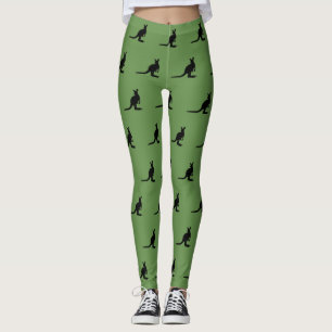 Kangaroo Australiana Leggings