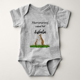 Kangaroo  baby bodysuit