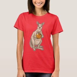 Kangaroo Bowling Bowling ball T-Shirt