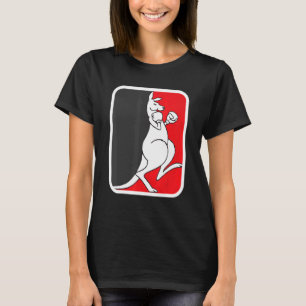 Kangaroo Box Style Australia Outback Kangaroos Ret T-Shirt