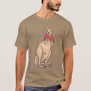 Kangaroo Boxer Boxing gloves Boxing T-Shirt