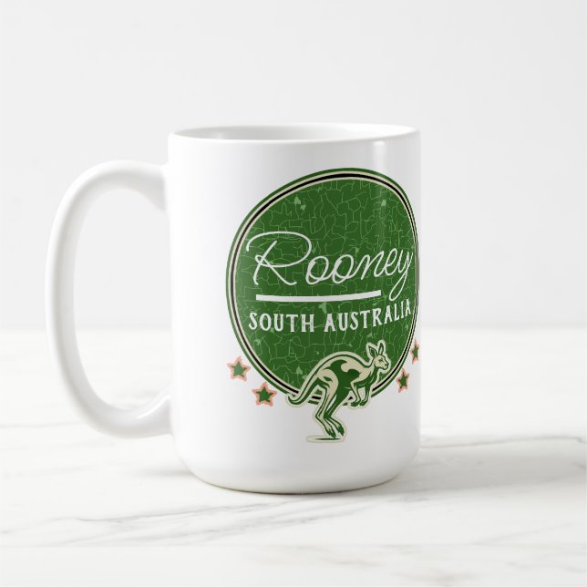 kangaroo coffee mug (Left)