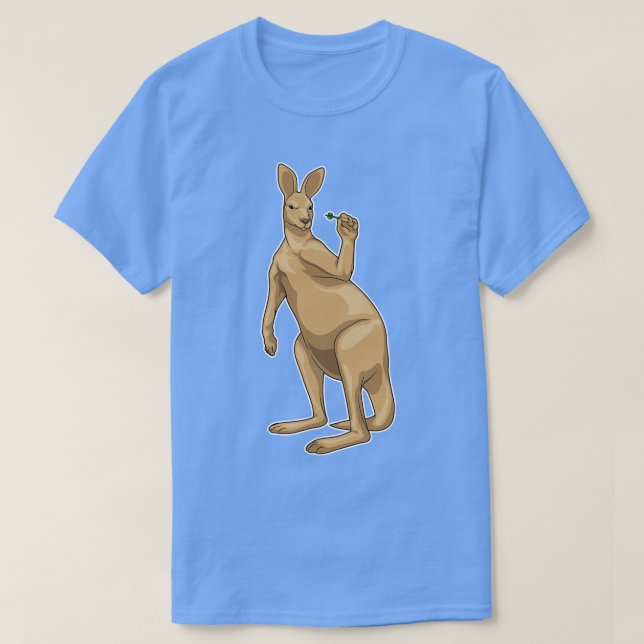 Kangaroo Darts Dart T-Shirt (Design Front)