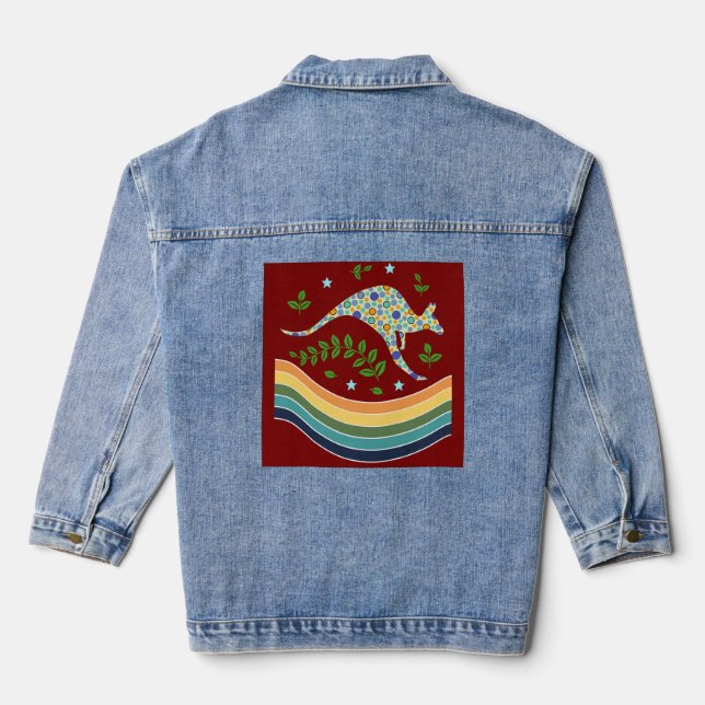 kangaroo denim jacket (Back)