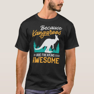 Kangaroo Design Men Women Boys Girls Kids Kangaroo T-Shirt