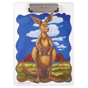 Kangaroo Gifts & Accessories Clipboard
