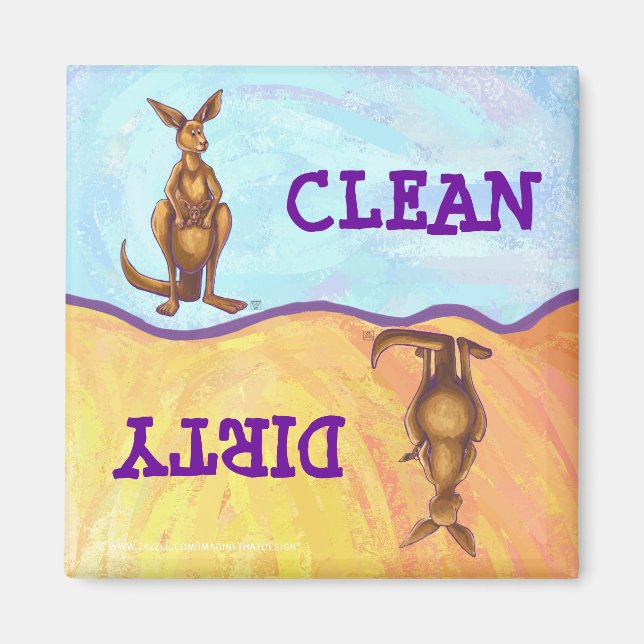 Kangaroo Gifts & Accessories Magnet (Front)
