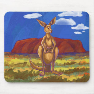 Kangaroo Gifts & Accessories Mouse Mat
