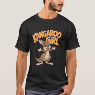 Kangaroo Girl Childrens Apparel Youth Kids Girls K T-Shirt