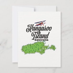 Kangaroo Island Australia map