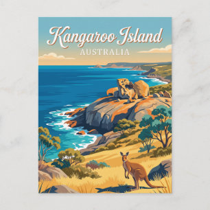 Kangaroo Island Australia Postcard