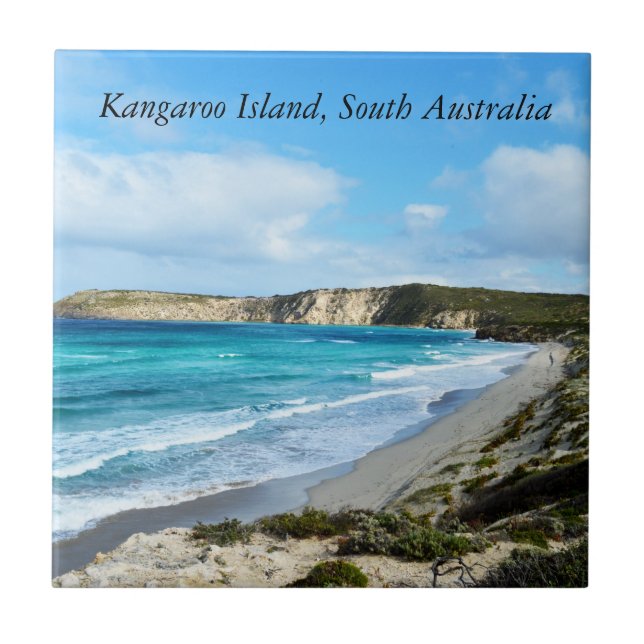 Kangaroo Island, South Australia, Beach Breezes,  Tile (Front)