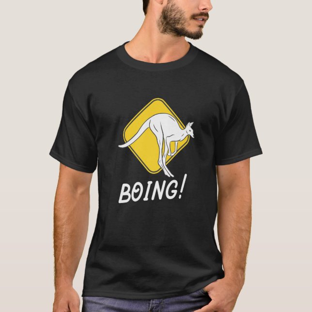 Kangaroo Jumping T-Shirt (Front)