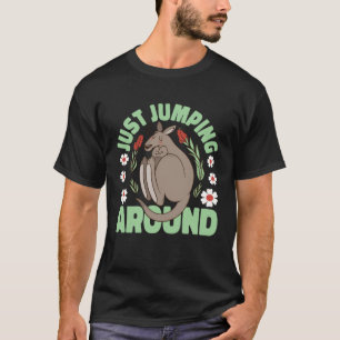 Kangaroo Just Jumping Around T-Shirt