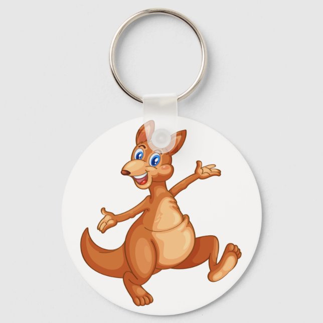kangaroo key ring (Front)