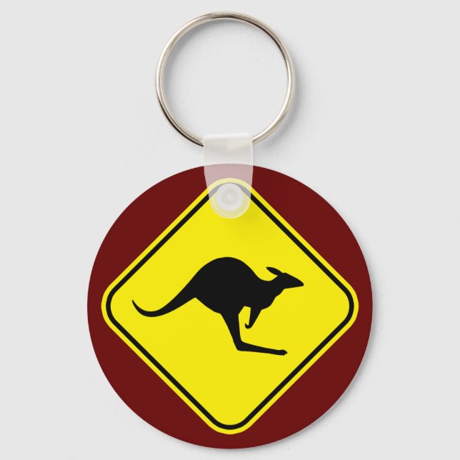 Kangaroo Key Ring (Front)