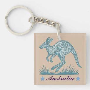 Kangaroo Key Ring