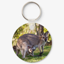 Kangaroo keychain