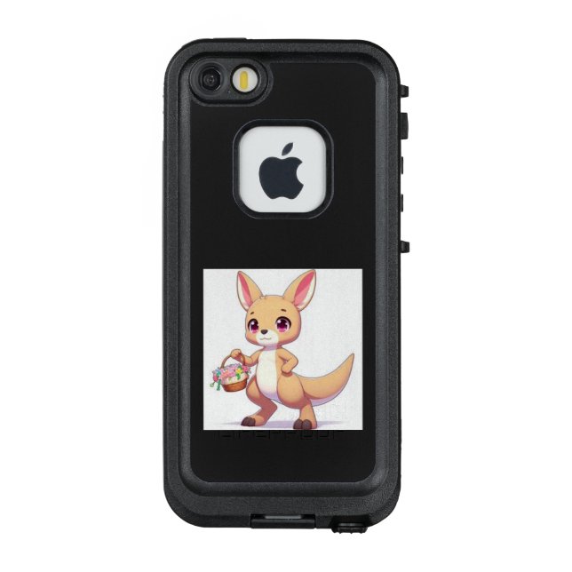 Kangaroo-kun's lovely date LifeProof iPhone case (Back)