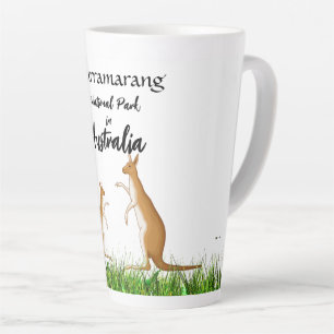 Kangaroo latte mug