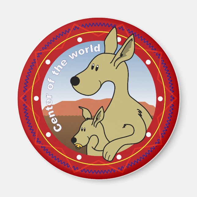 Kangaroo Magnet (Front)